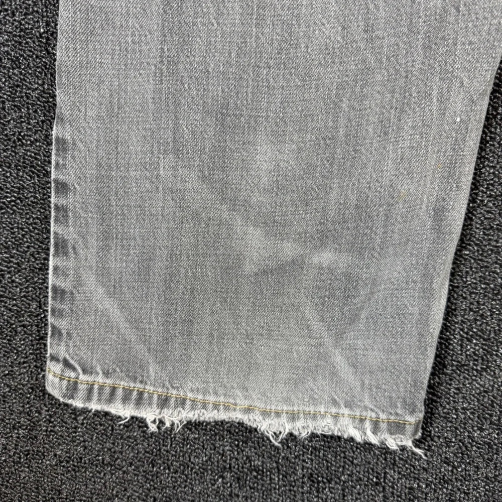 Vintage Levis SilverTab Loose Fit Jeans Men 34x30 Gray Distressed Y2K Baggy Wide